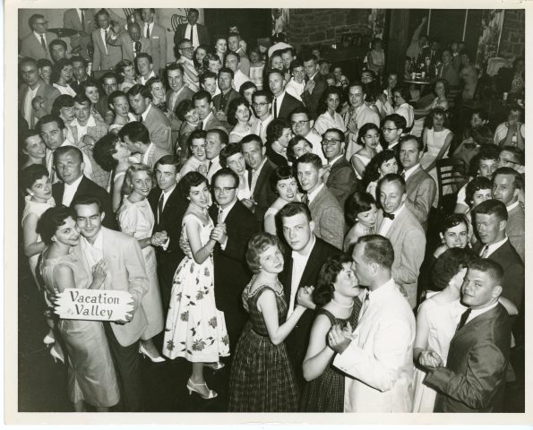 1958-Janet-Willke-Andrew-Niekamp-Wedding-Honeymoon-001-Vacation-Valley-Echo-Lake-PA-Andy-Janet-top-center-in-front-of-fireplace-janet-white-top.jpg